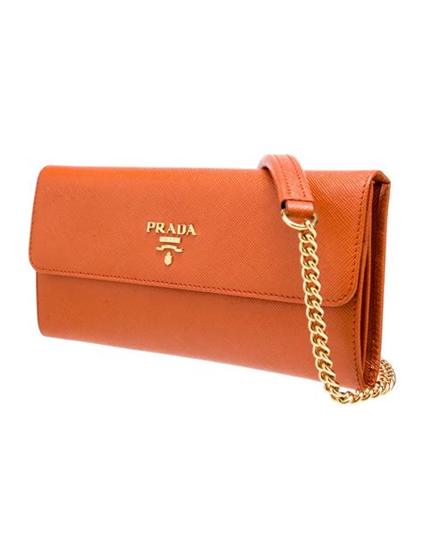 prada saffiano metal wallet crossbody